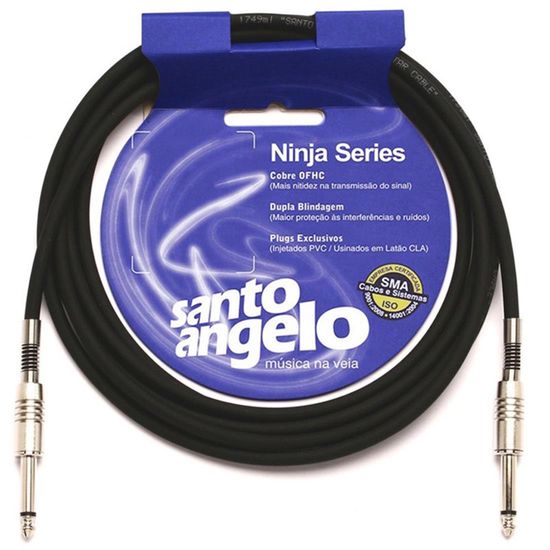 Cabo Santo Angelo Ninja 20FT 6.10m - Preto Cabo Santo Angelo Ninja 20FT 6.10m - Preto