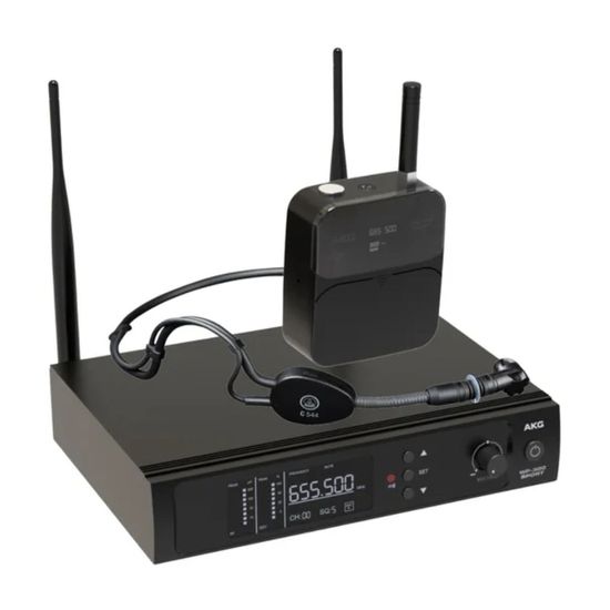 Microfone Sem fio AKG WP300 Headset Sport Microfone Sem fio AKG WP300 Headset Sport