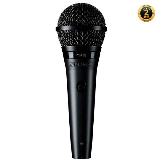 Microfone Shure PGA58-LC - Shure Microfone Shure PGA58-LC - Shure
