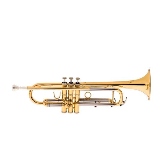 Trompete Eagle TR504 Laqueado Sí Bemol Trompete Eagle TR504 Laqueado Sí Bemol