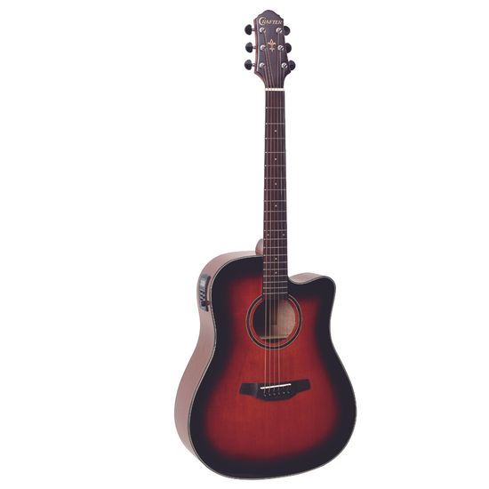 Violao Aço Folk Cutway Crafter HD250/S BRS Violao Aço Folk Cutway Crafter HD250/S BRS