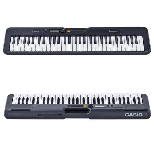 その他 CASIO CT-S200BK Teclado Casio CT-S200BK Com Fonte e Porta Partitura - serenata