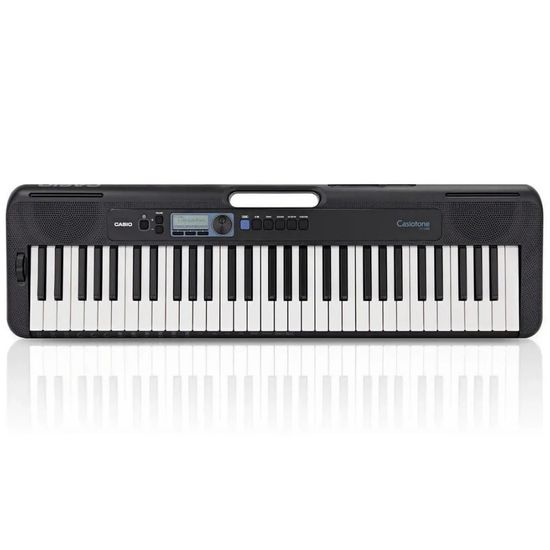 Teclado Casio CT-S300BK Com Fonte e Porta Partitura Teclado Casio CT-S300BK Com Fonte e Porta Partitura