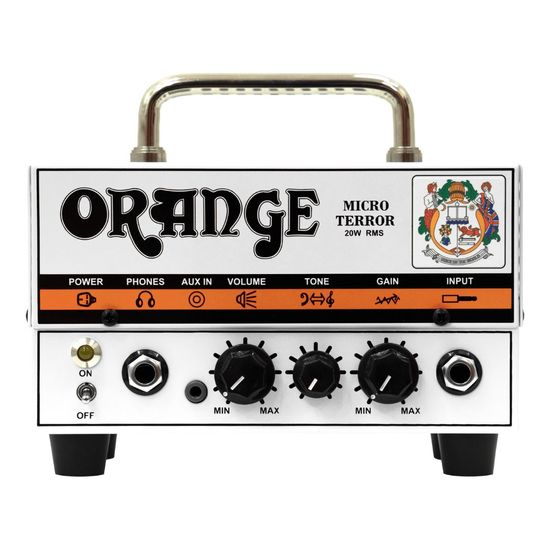 Cabeçote Orange Micro Terror Para Guitarra 20 Watts