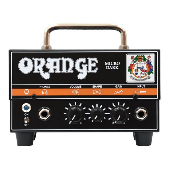 Cabeçote Orange Micro Dark Para Guitarra 20 Watts