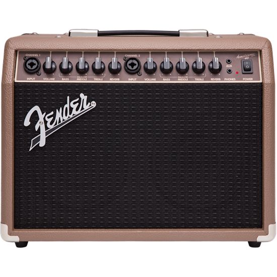 Amplificador Fender Acoustasonic 40 Para Violão 40 Watts