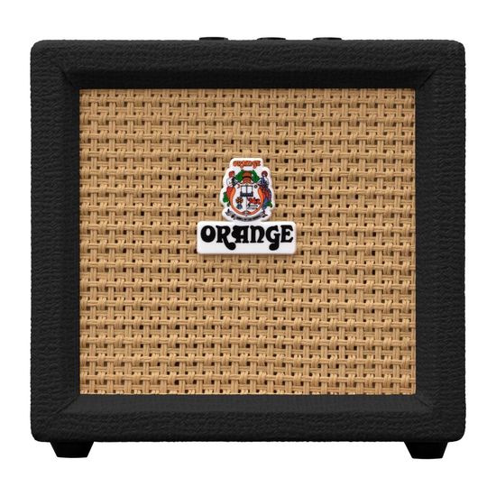 Mini Amplificador Orange Crush Preto Para Guitarra 3 Watts