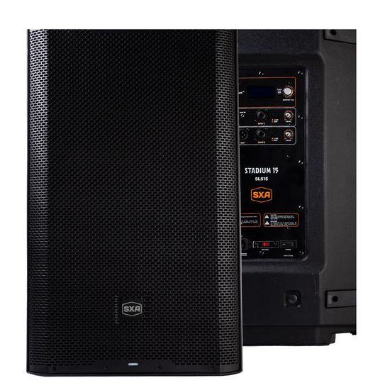 Caixa Ativa 15' SXA Stadium SLS15 450 Watts Bi-Amplificada Com Bluetooth
