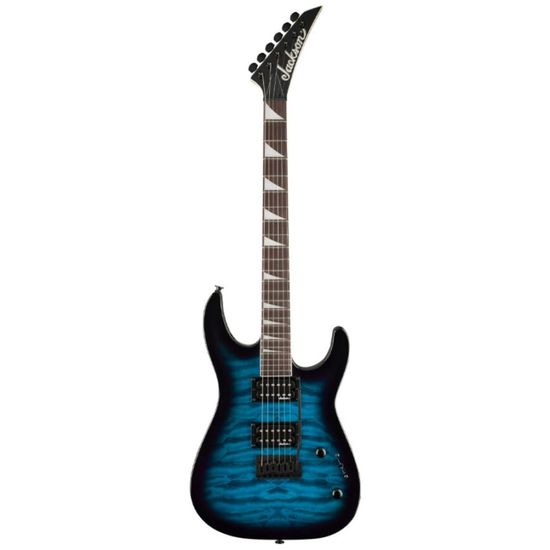 Guitarra Jackson JS20 Dinky Transparent Cor Blue Burst