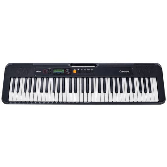 Teclado Casio CTS200BK Cor Preto Com Fonte e Porta Partitura