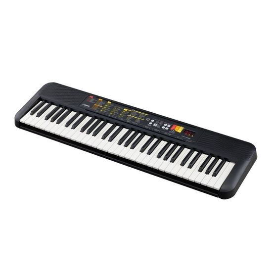 Teclado Yamaha PSR F52 Com Fonte e Porta Partitura