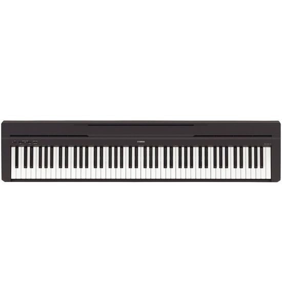 Piano Digital Yamaha P45B Com Fonte Porta Partitura e Pedal Sustain