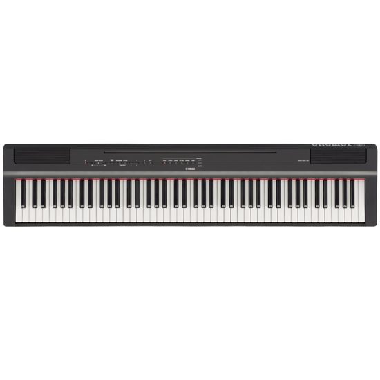 Piano Digital Yamaha P125AB Com Fonte Porta Partitura e Pedal Sustain