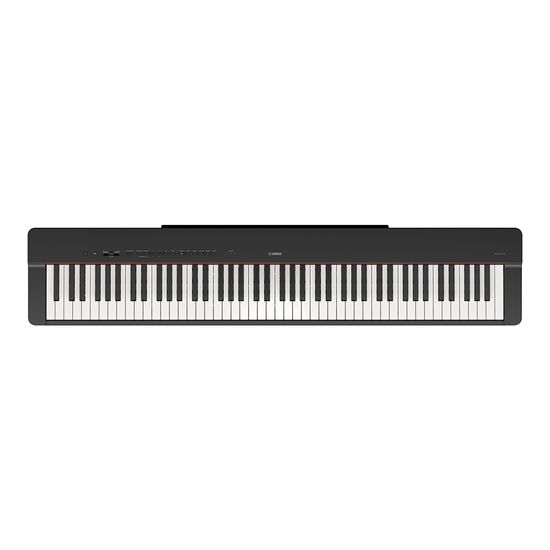 Piano Digital Yamaha P225B Com Fonte Porta Partitura e Pedal Sustain