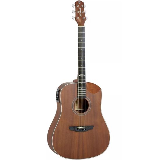 Violão Strinberg Elétrico De Aço SD201HCR Cor Mahogany Satin