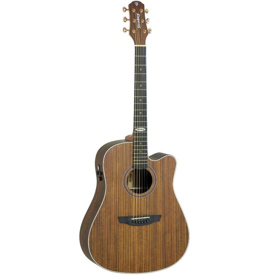 Violão Strinberg Elétrico De Aço SD300C Com Bag Cor Koa Satin