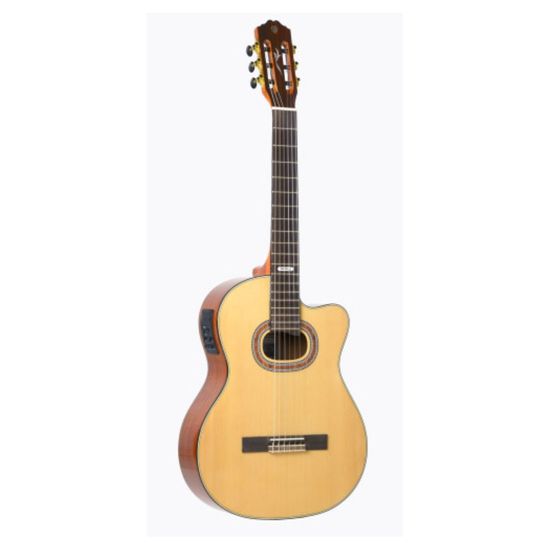 Violão Strinberg Elétrico De Nylon SC30C N Clássico Cor Natural