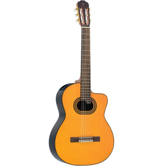 Violão Takamine Elétrico De Nylon GC6CE N & TP4T Cor Natural