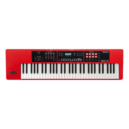 Teclado Roland Sintetizador XPS10X RD Cor Vermelho Com Fonte