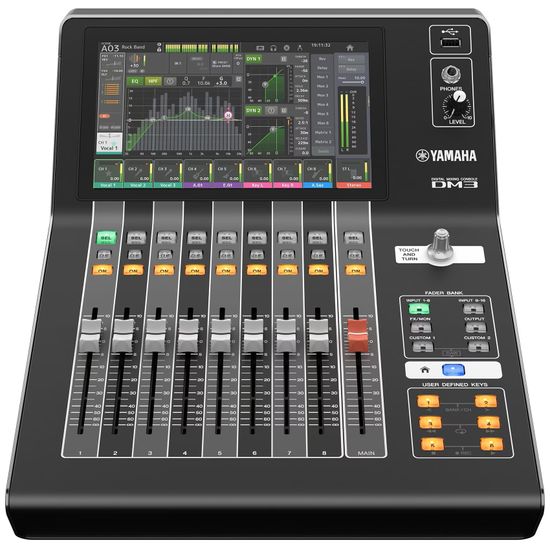 Mesa de Som Digital Yamaha DM3 Standard 16 Canais Bivolt