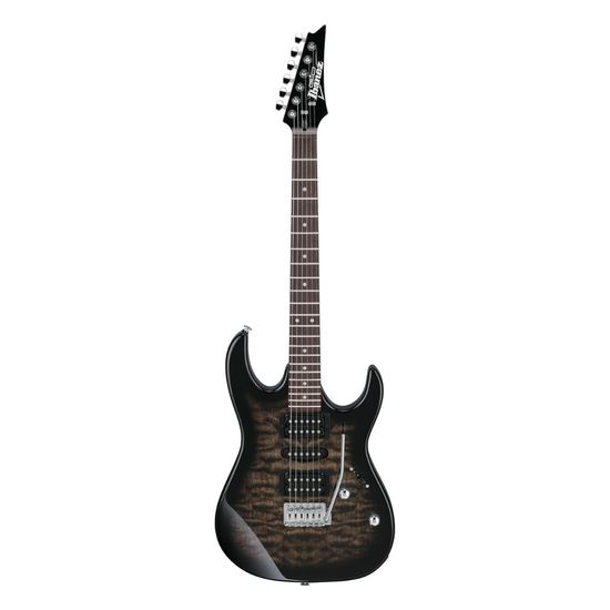 Guitarra Ibanez GRX70QA Cor Transparent Black Sunburst