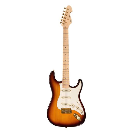 Guitarra Michael Royale GMS425 Stratocaster Cor Caramel Sunburst