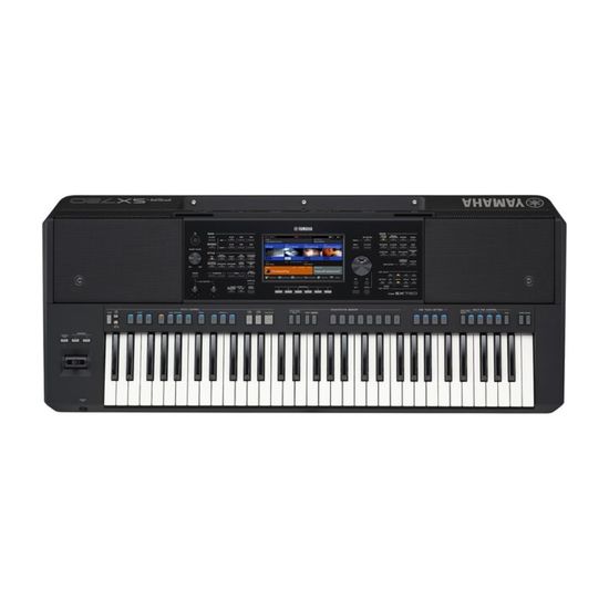 Teclado Yamaha PSRSX720+ Arranjador Com Fonte e Porta Partitura
