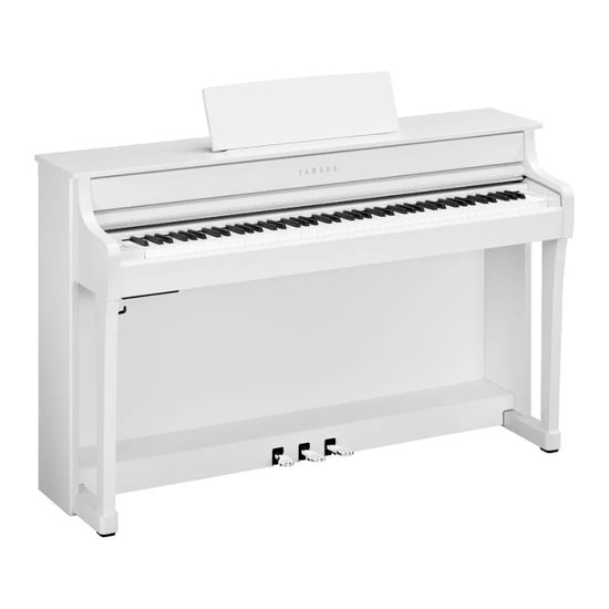 Piano Digital Yamaha CLP835WH Clavinova Cor Branco Piano Digital Yamaha CLP 835WH Clavinova Cor Branco