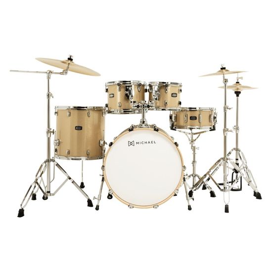 Bateria Acústica Michael DMJ562 Journey Cor Sparkling Light