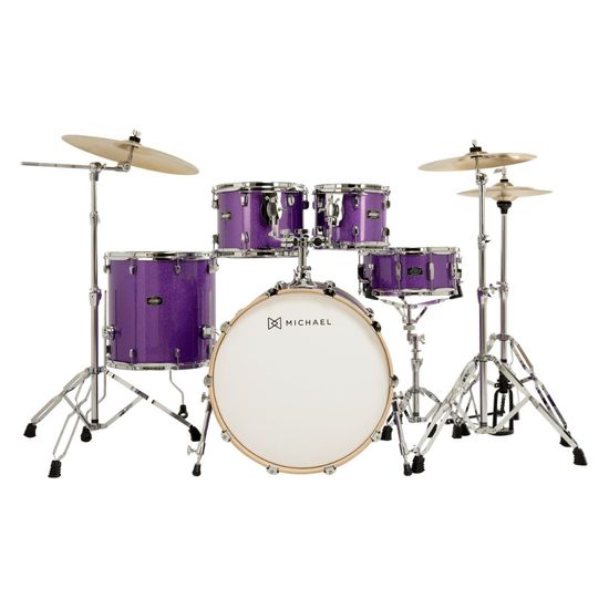 Bateria Acústica Michael DMJ562 Journey Cor Sparkling Purple