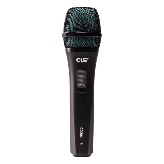 Microfone CLS CD26S Com fio De 5 Metros