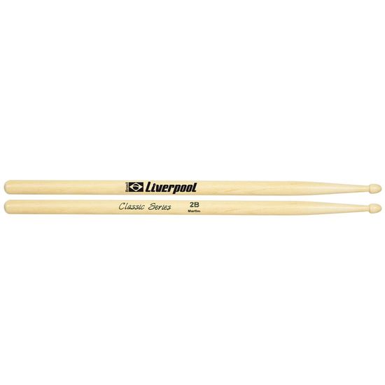 Baqueta Liverpool LL 2BM 2B Classic Series - Ponta de Madeira