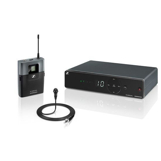 Microfone Sennheiser XSW1 ME2A Lapela Sem Fio
