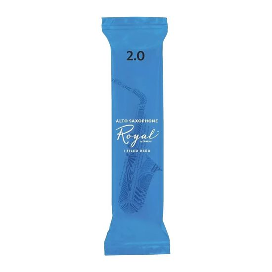 Palheta Rico Royal RJB1020 Daddario 2.0 Para Sax Alto