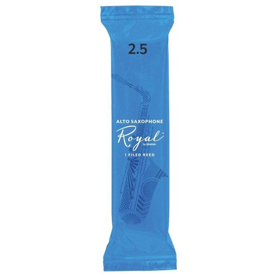 Palheta Rico Royal RJB1025 Daddario 2.5 Para Sax Alto Palheta Rico Royal RJB1025 Daddario 2.5 Para Sax Alto