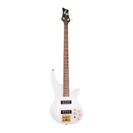 Contrabaixo Jackson JS3 Spectra Cor Snow White Hardware Gold