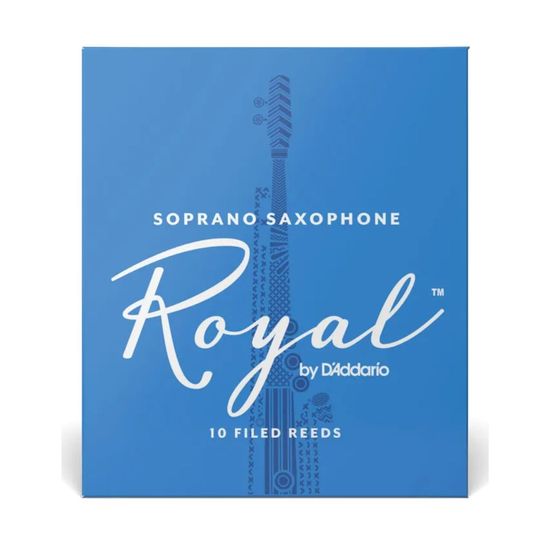 Palheta Rico Royal RIB1025 Daddario 2.5 Para Sax Soprano