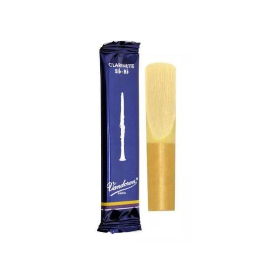 Palheta Vandoren 2.5 Tradicional Para Clarinete Sib