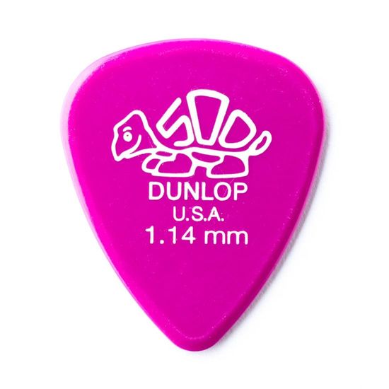 Palheta Dunlop Delrin 500 1,14MM - Pink