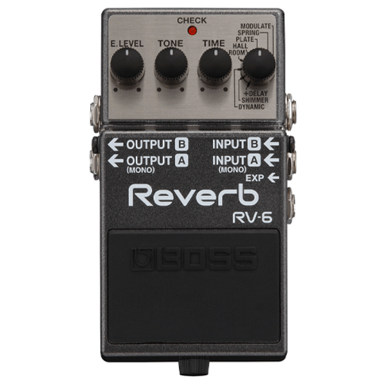 Pedal para Guitarra Reverb Boss RV-6