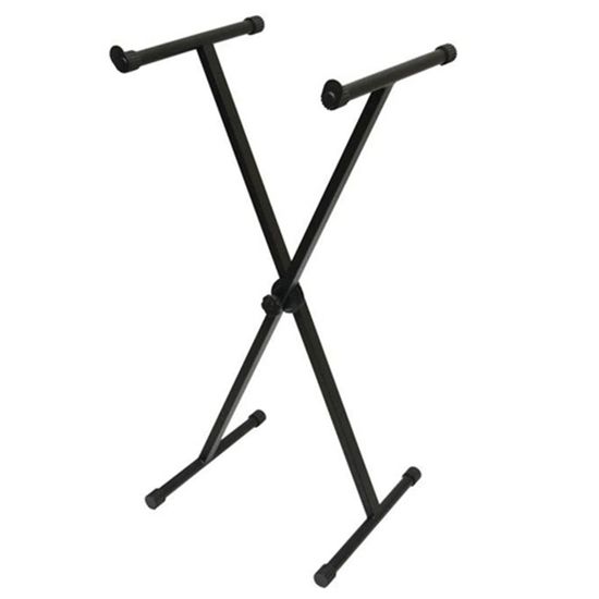 Suporte em X para Teclado Saty 2010 Preto Suporte em X para Teclado Saty 2010 Preto