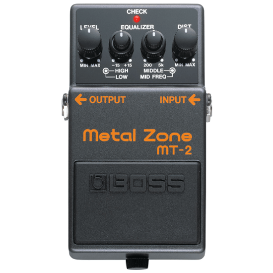 Pedal para Guitarra Metal Zone Boss MT-2