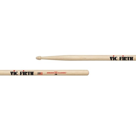 Par de Baqueta Vic Firth 5B American Classic - Madeira Par de Baqueta Vic Firth 5B American Classic - Madeira