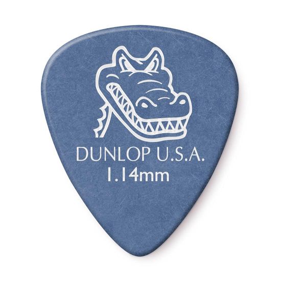 Palheta Dunlop Gator Grip 1,14MM - Azul Palheta Dunlop Gator Grip 1,14MM - Azul