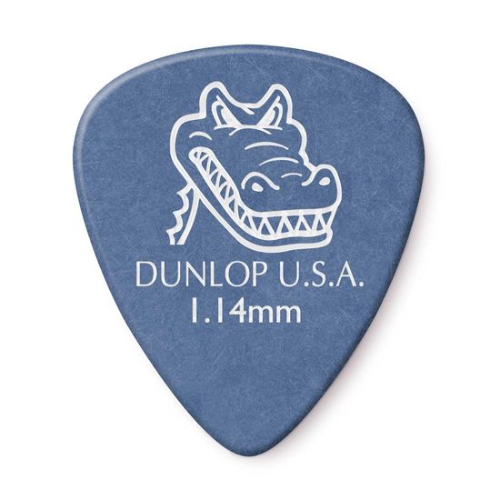 Palheta Dunlop Gator Grip 1,14MM - Azul