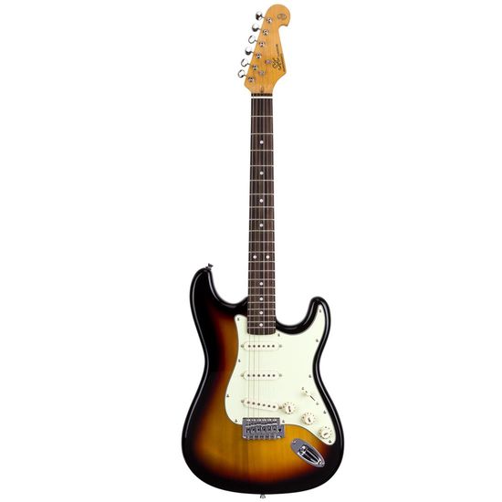 Guitarra Stratocaster SX SST62 3TS - 3 Tone Sunburst - Com Capa
