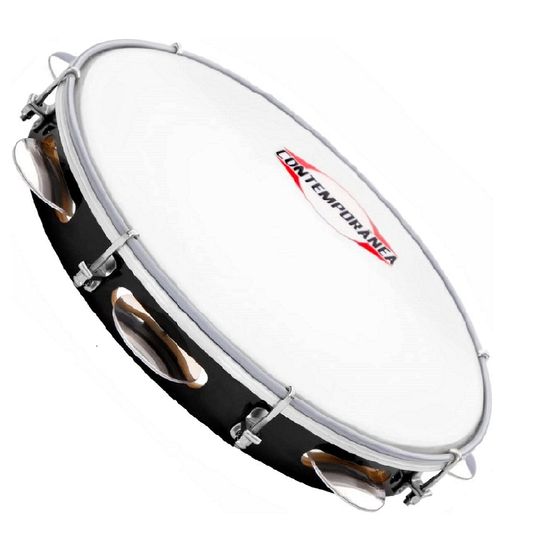 Pandeiro Contemporânea 10'' 83LT Light Pele Nylon Pandeiro Contemporânea 10'' 83LT Light Pele Nylon