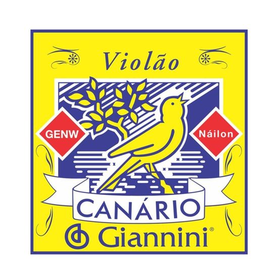 Encordoamento Giannini GENW para Violão – Nylon