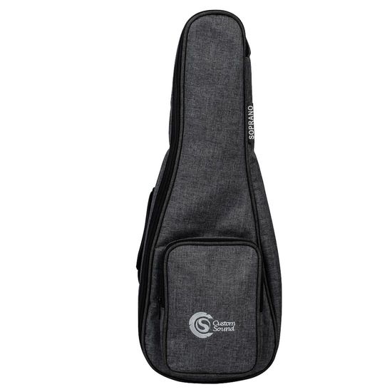 Capa Para Ukulele Soprano Custom Sound UKS CB Capa Para Ukulele Soprano Custom Sound UKS CB