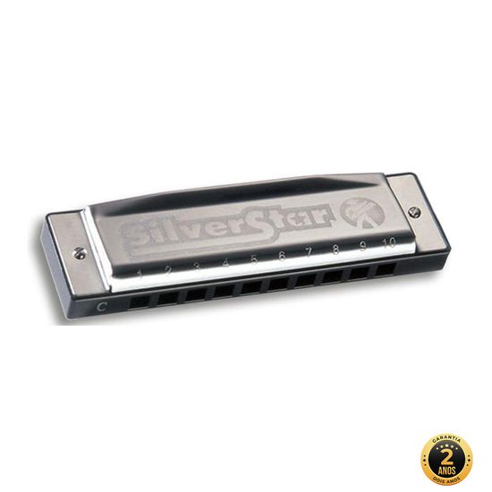 Gaita Hohner Silver Star 504/20 G SOL Gaita Hohner Silver Star 504/20 G SOL